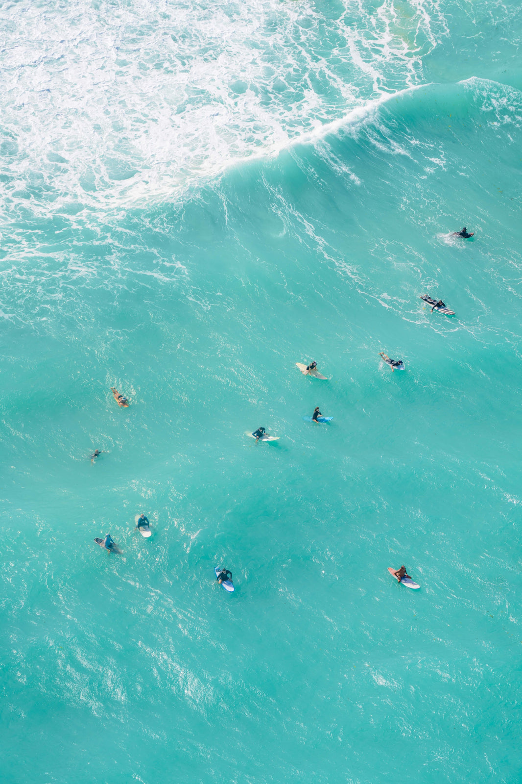 Photography by Gray Malin of Bal Harbour Beach Surfers Vertical, Florida