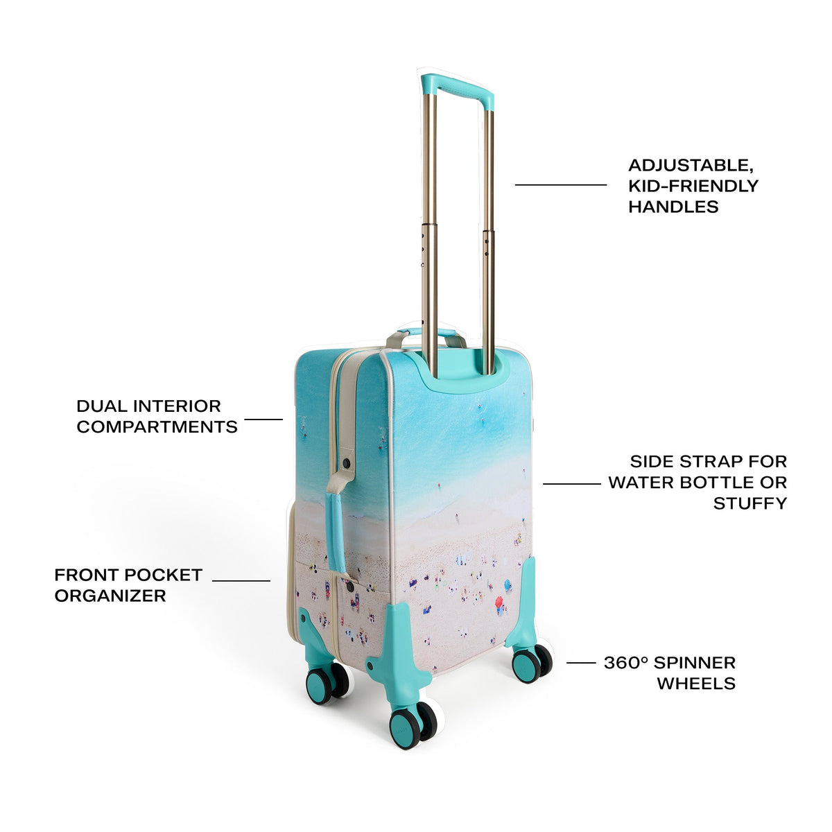 STATE x Gray Malin Logan Carry-On Suitcase