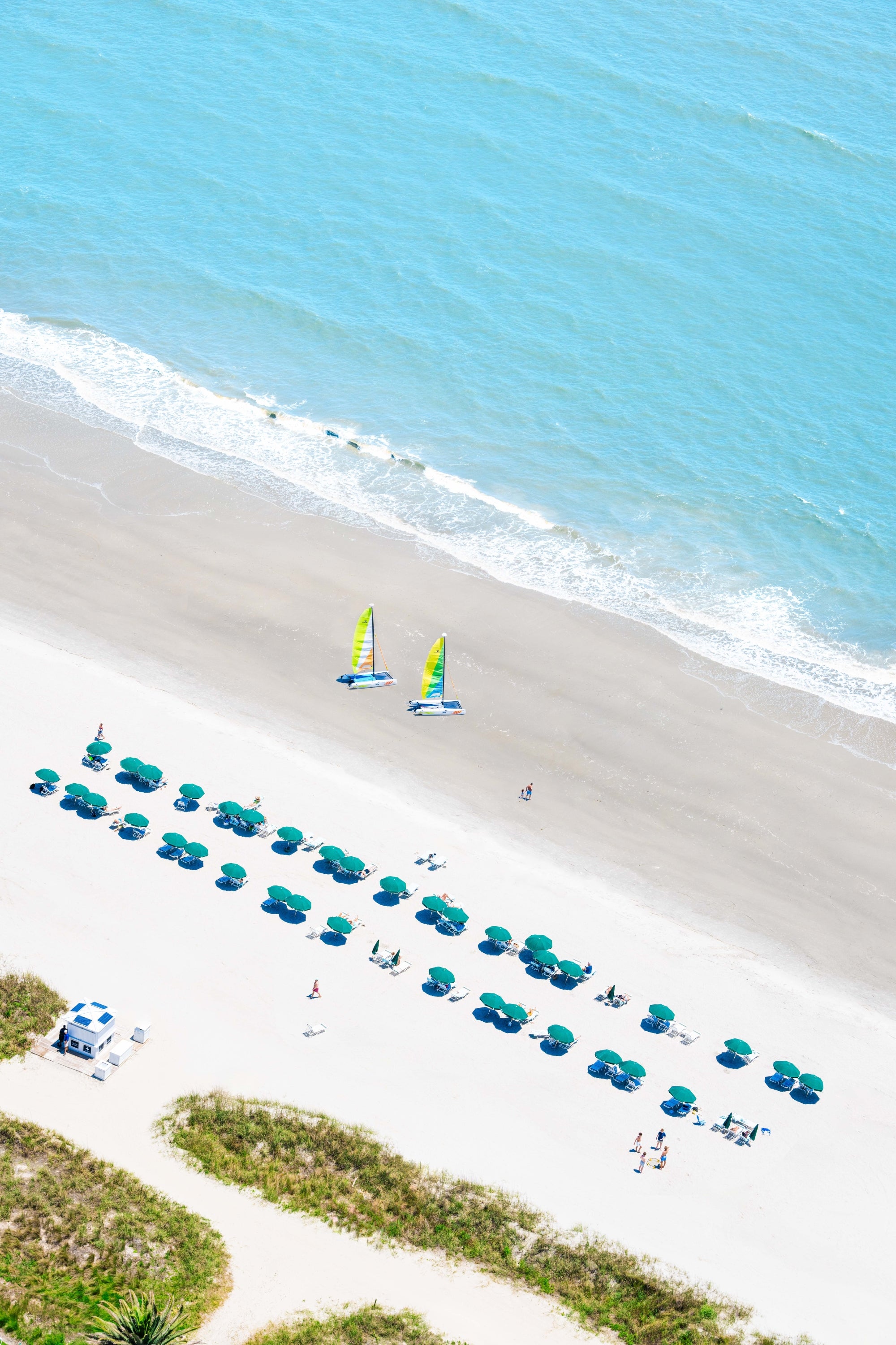 Beach Day Vertical, The Cloister at Sea Island, Georgia