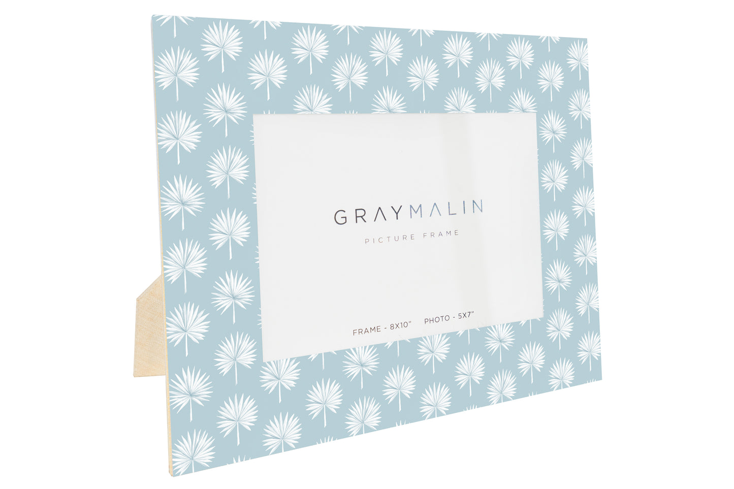 The Isla Palm Horizontal Picture Frame - Sky Blue