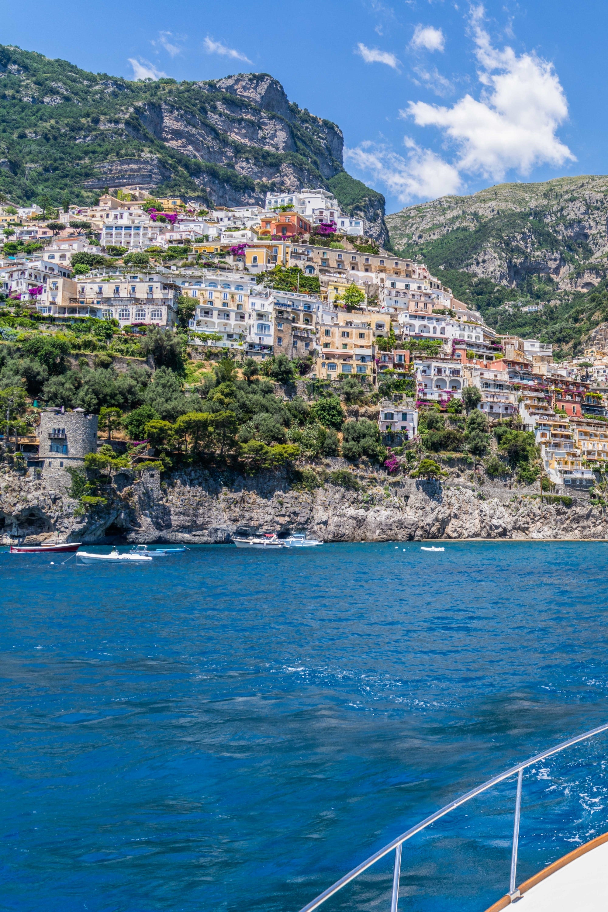 Boat Ride Triptych, Positano