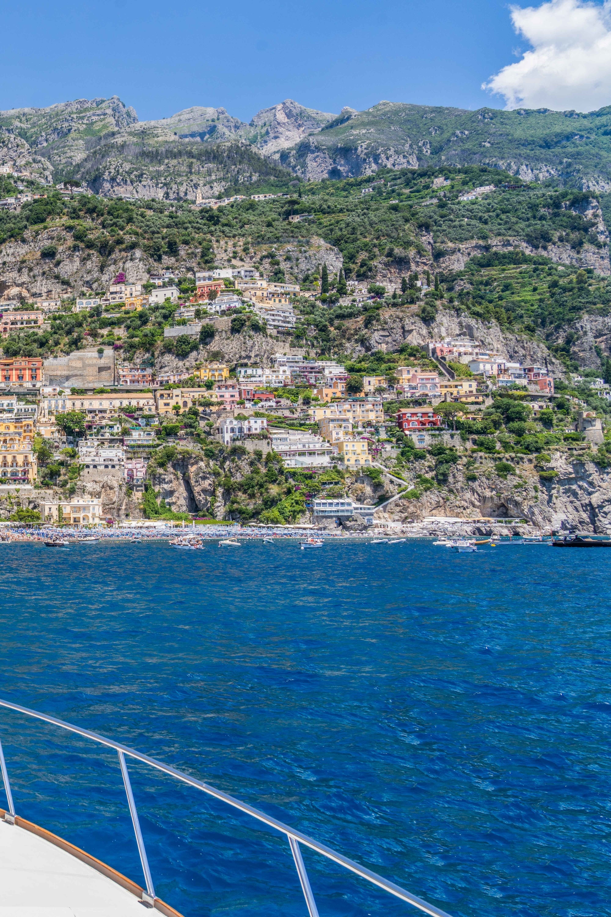 Boat Ride Triptych, Positano