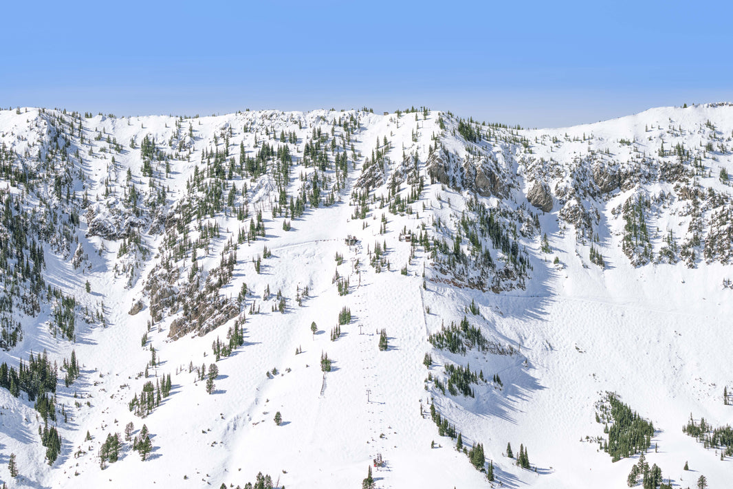 Bridger Bowl Chairlift Vista, Bozeman, Montana by Gray Malin