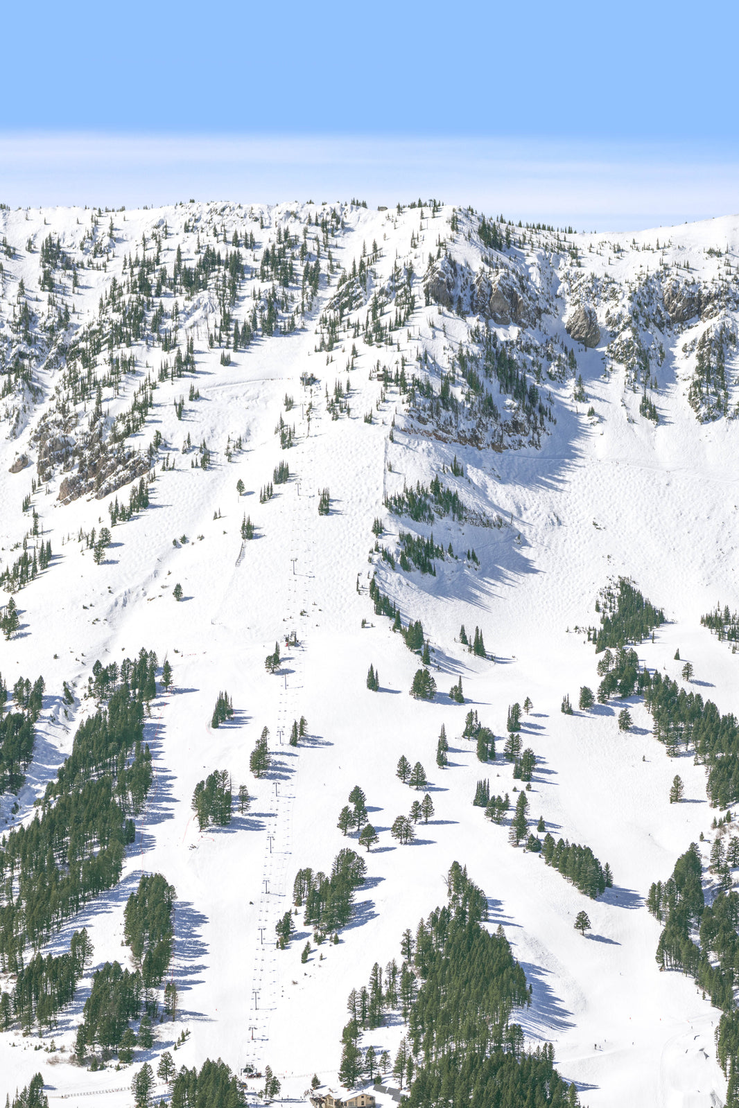 Bridger Bowl Triptych, Bozeman, Montana by Gray Malin