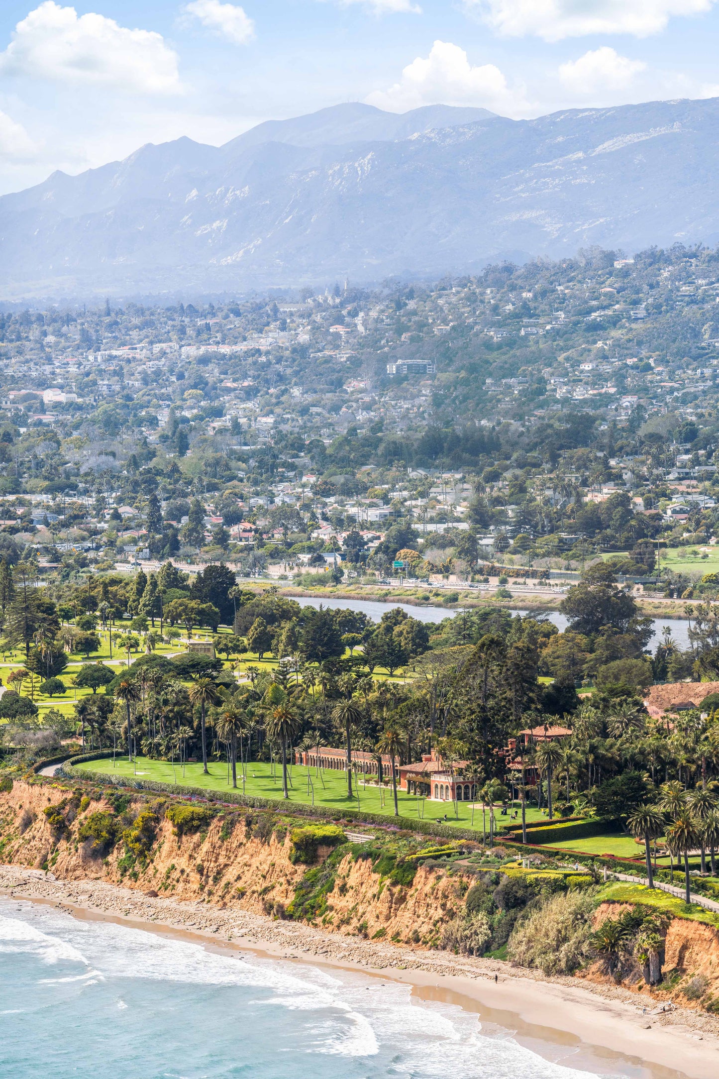 Butterfly Beach Vista, Vertical, Montecito