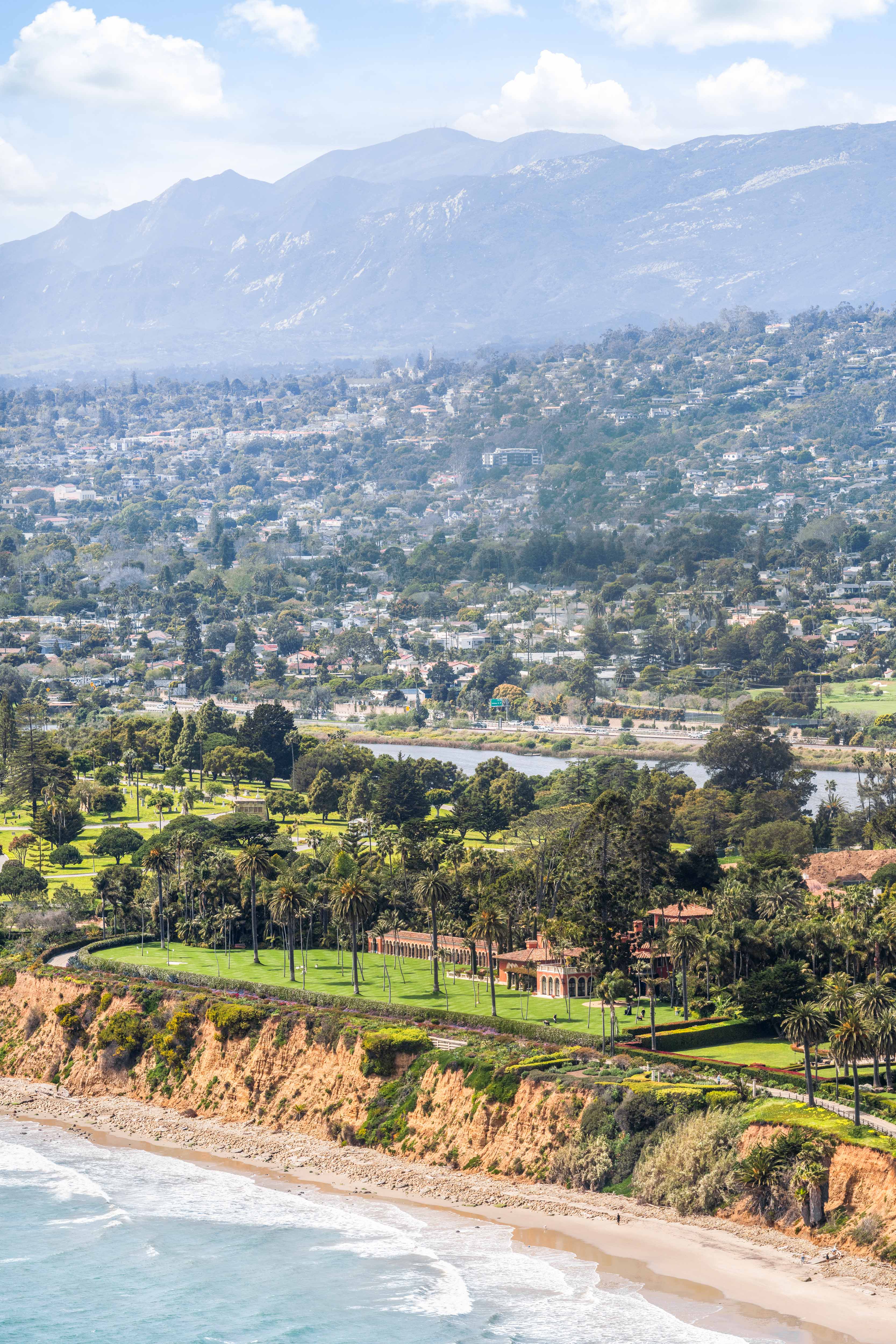 Butterfly Beach Vista, Vertical, Montecito