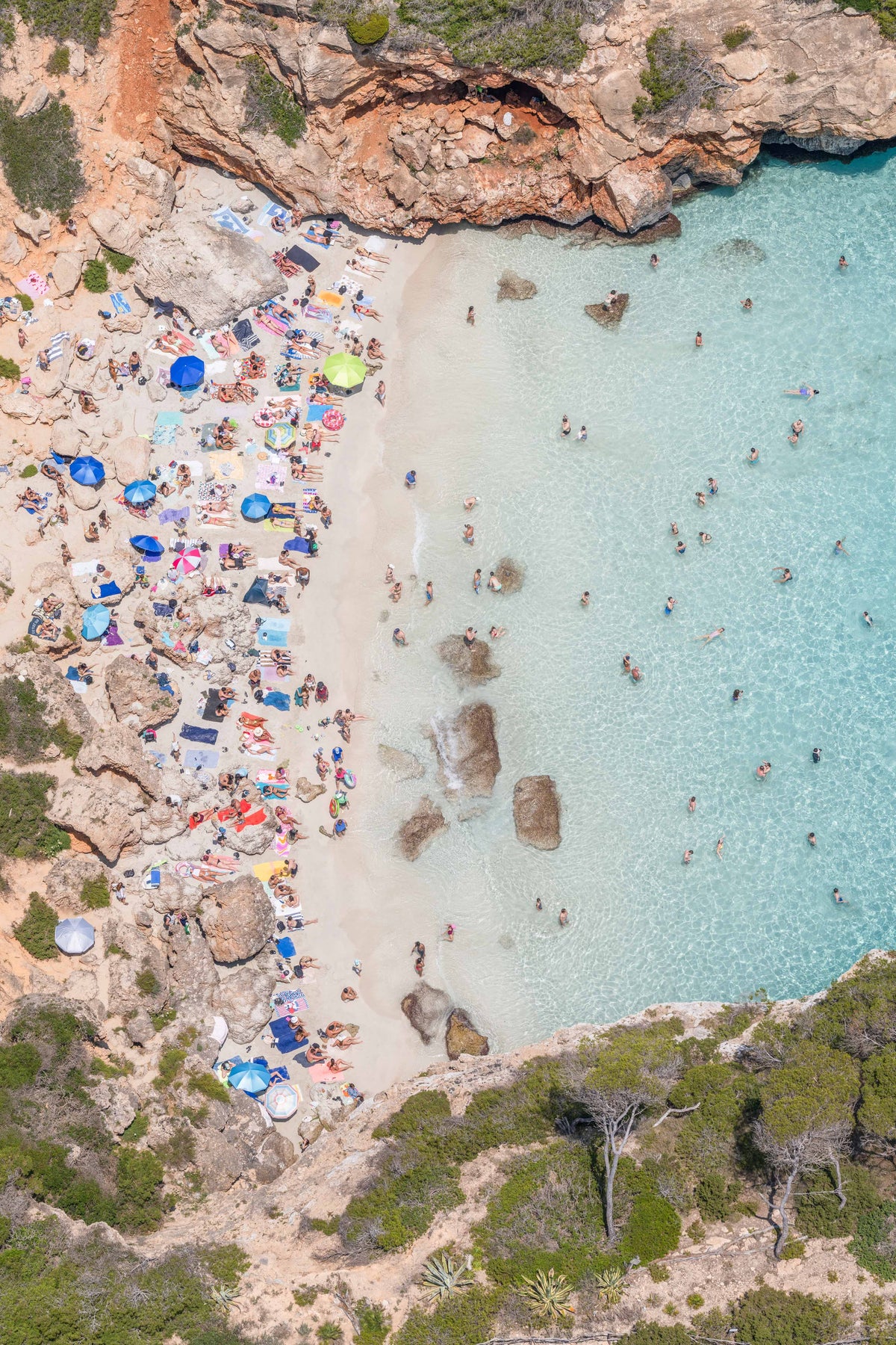 Caló del Moro Vertical, Mallorca
