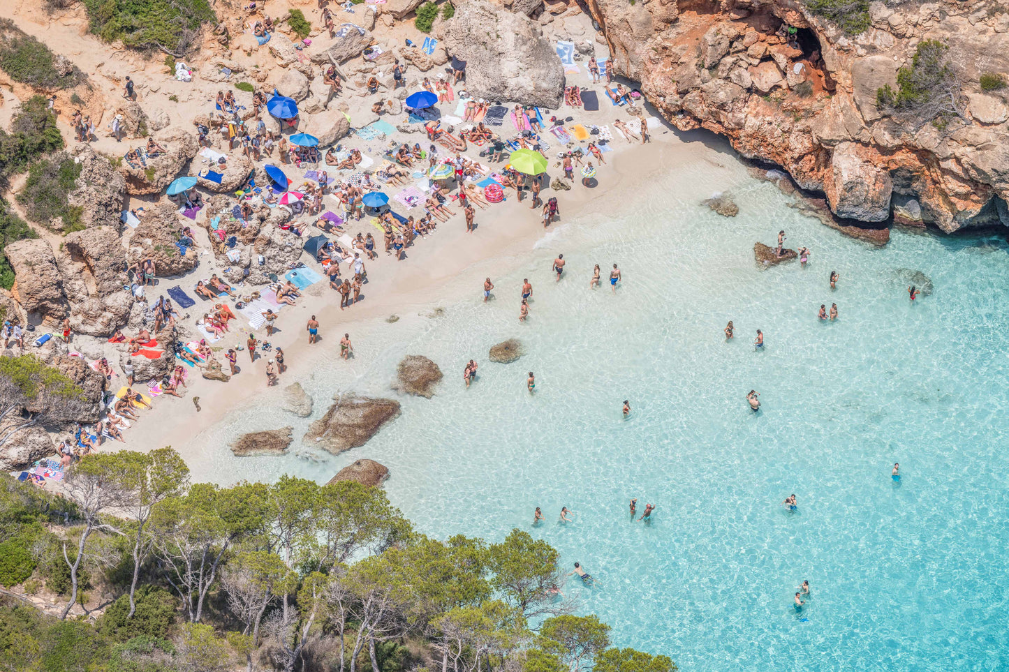 Caló del Moro Vista, Mallorca