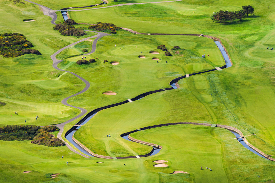 Carnoustie Golf Links, Scotland by Gray Malin