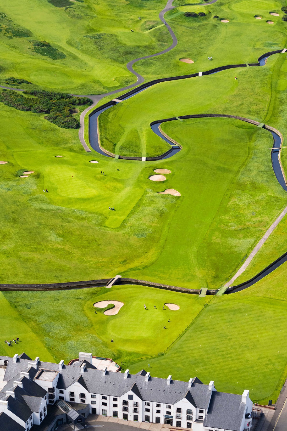 Carnoustie Golf Links Vertical, Scotland