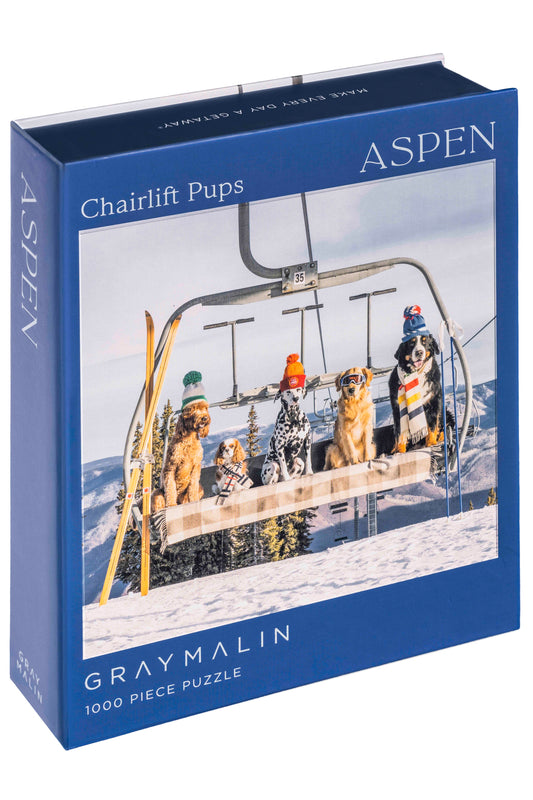 Product image for Gray Malin Aspen 1000 Piece Book Box Puzzle