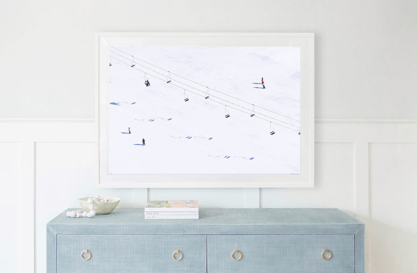 Chairlift Shadows, Buttermilk, Aspen