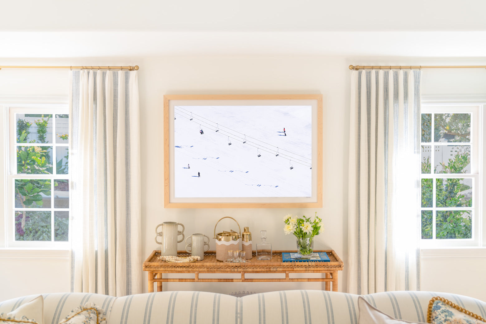 Chairlift Shadows, Buttermilk, Aspen