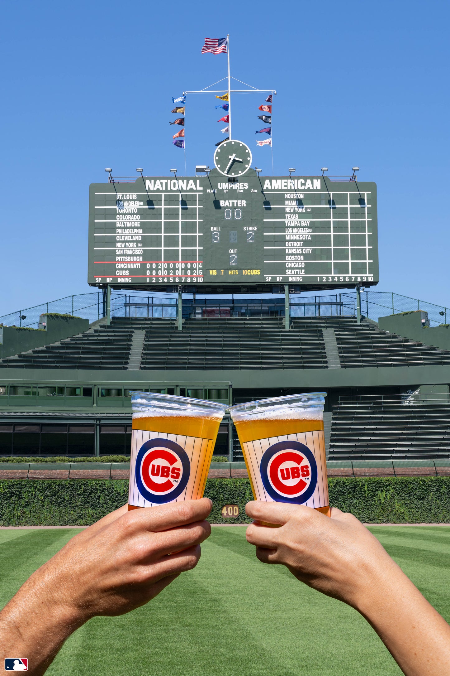 Cheers to the Cubs, Wrigley Field, Chicago