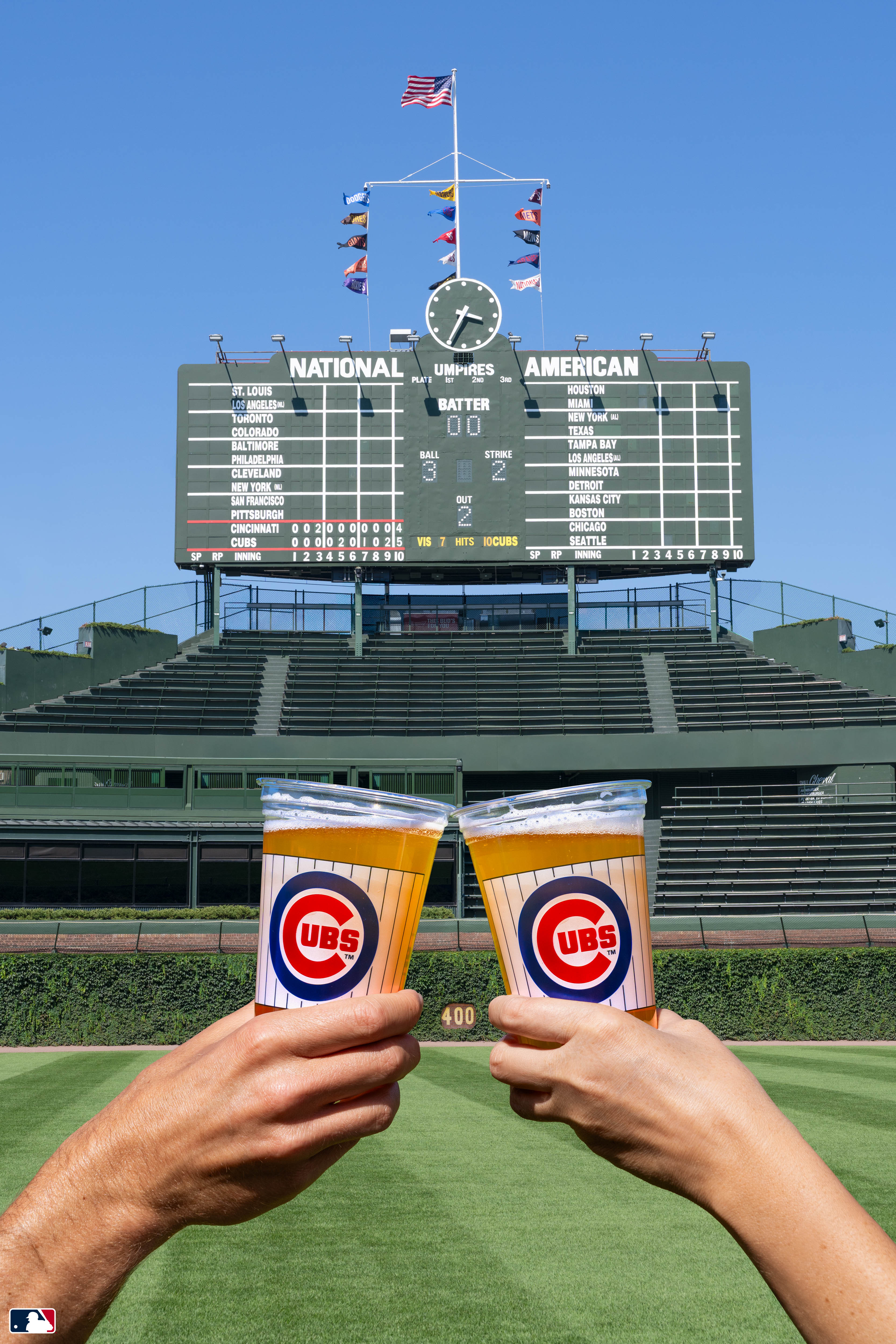 Cheers to the Cubs, Wrigley Field, Chicago