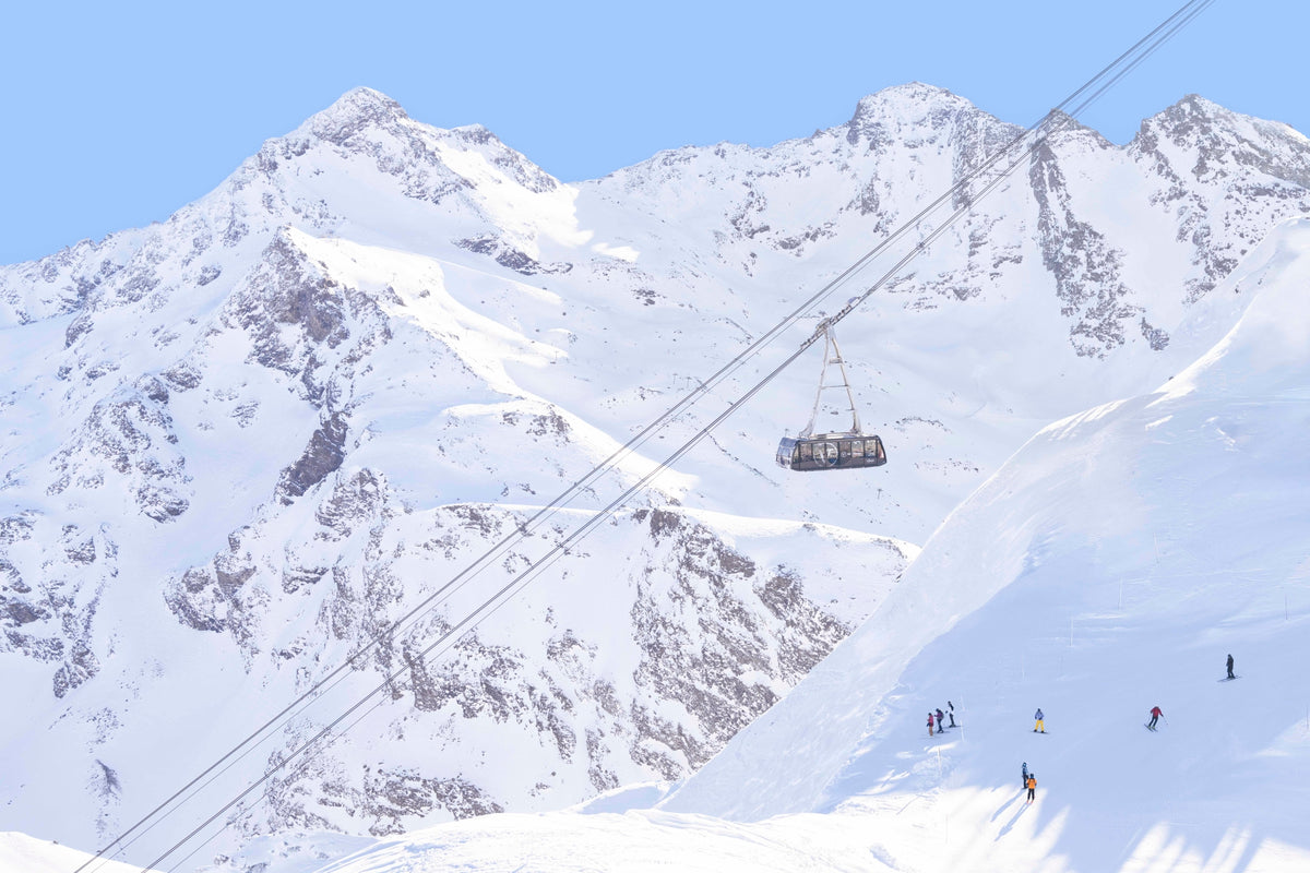 Cime Caron Cable Car, Val Thorens, French Alps