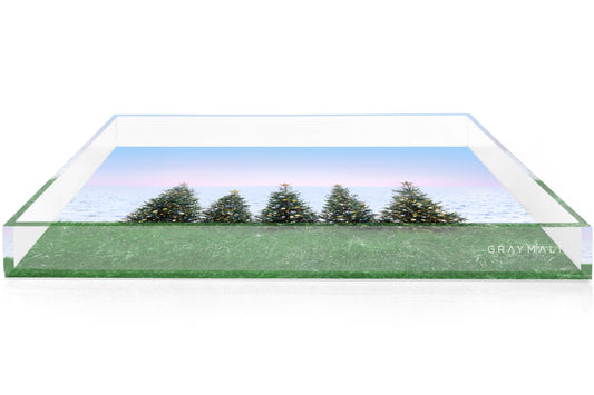 The Coastal Holiday Tray by Gray Malin