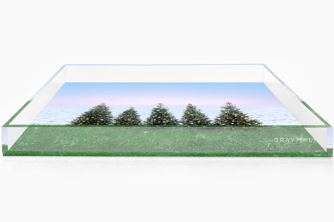 The Coastal Holiday Tray by Gray Malin