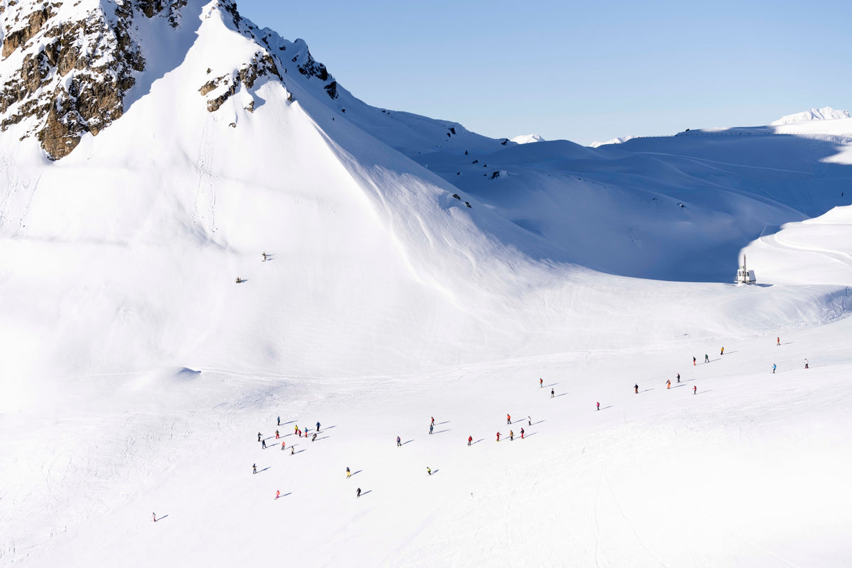 Col de la Loze Peak, Courchevel, French Alps