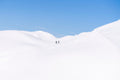 Cross Country Skiers, Courchevel, French Alps