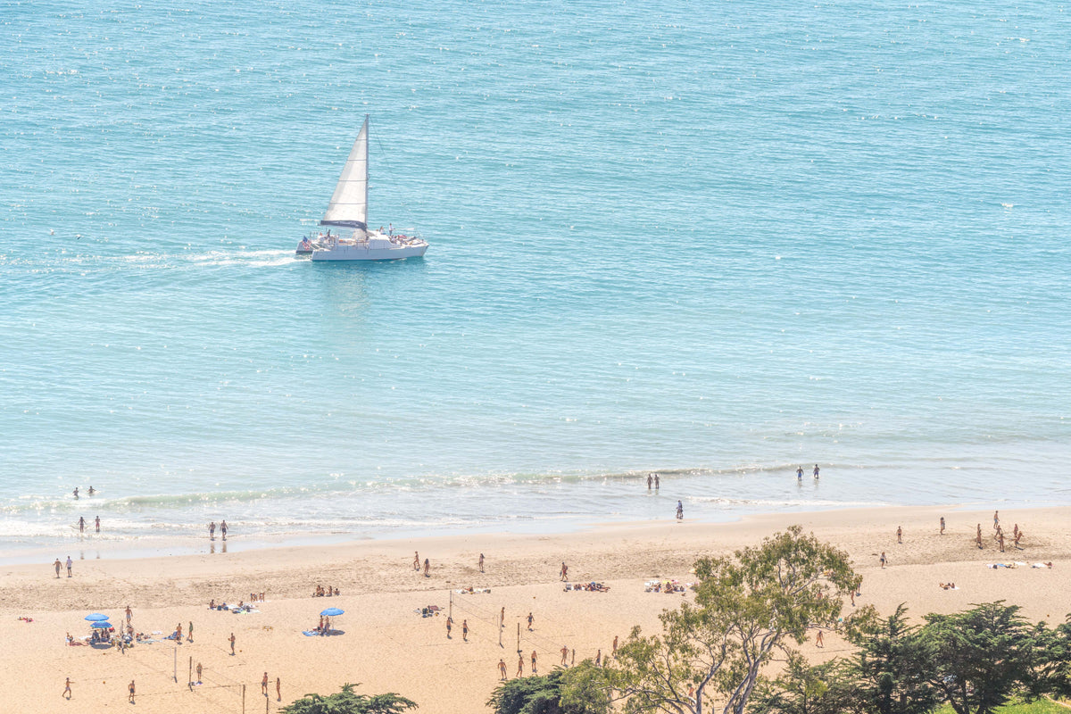 East Beach Sailboat, Santa Barbara