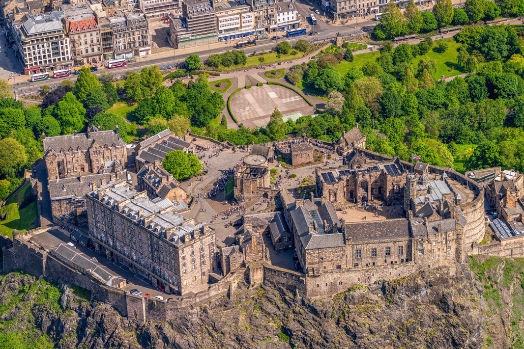 Edinburgh Castle, Edinburgh, Scotland by Gray Malin