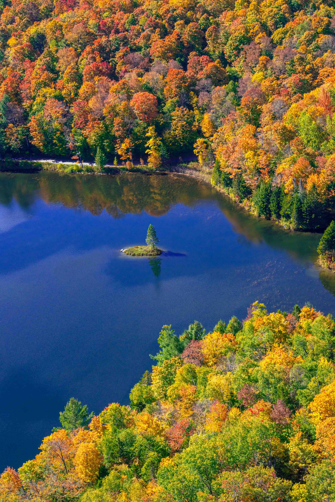 Fall Reflections, Vermont by Gray Malin