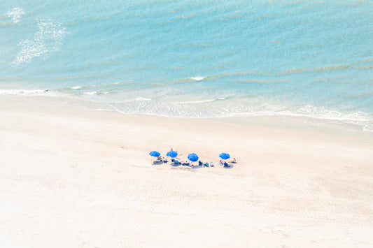 Product image for Four Umbrellas, Sullivan's Island, South Carolina