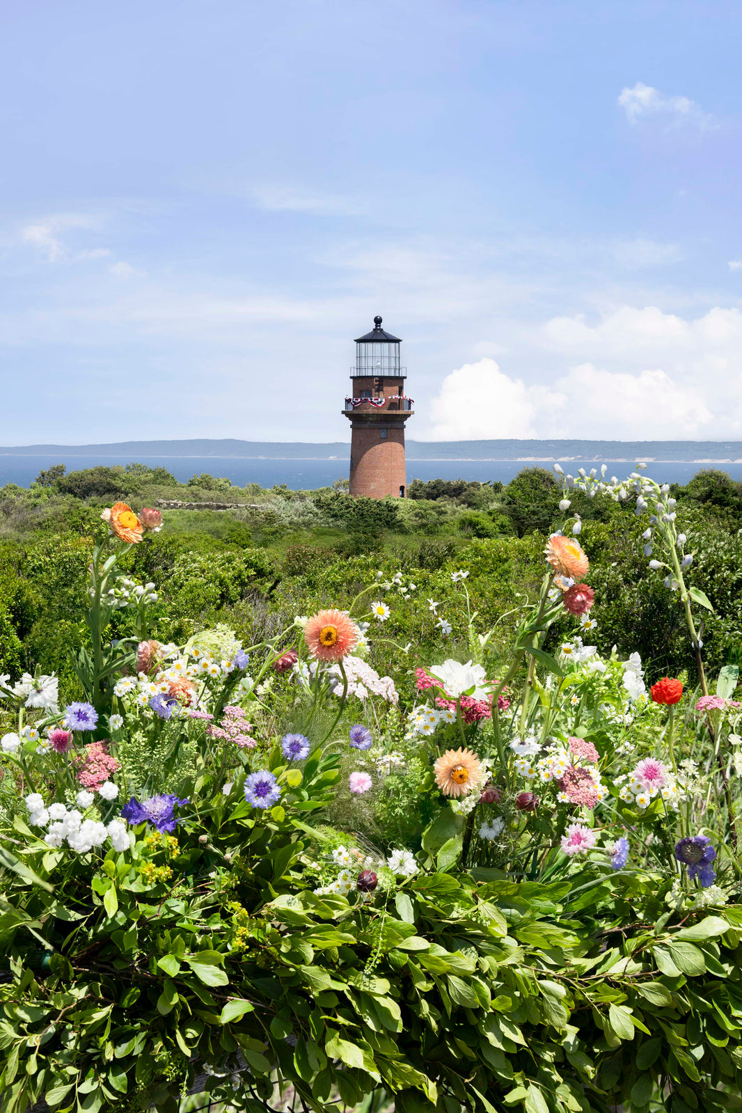 Photography by Gray Malin of Gay Head Lighthouse, Aquinnah, Martha’s Vineyard