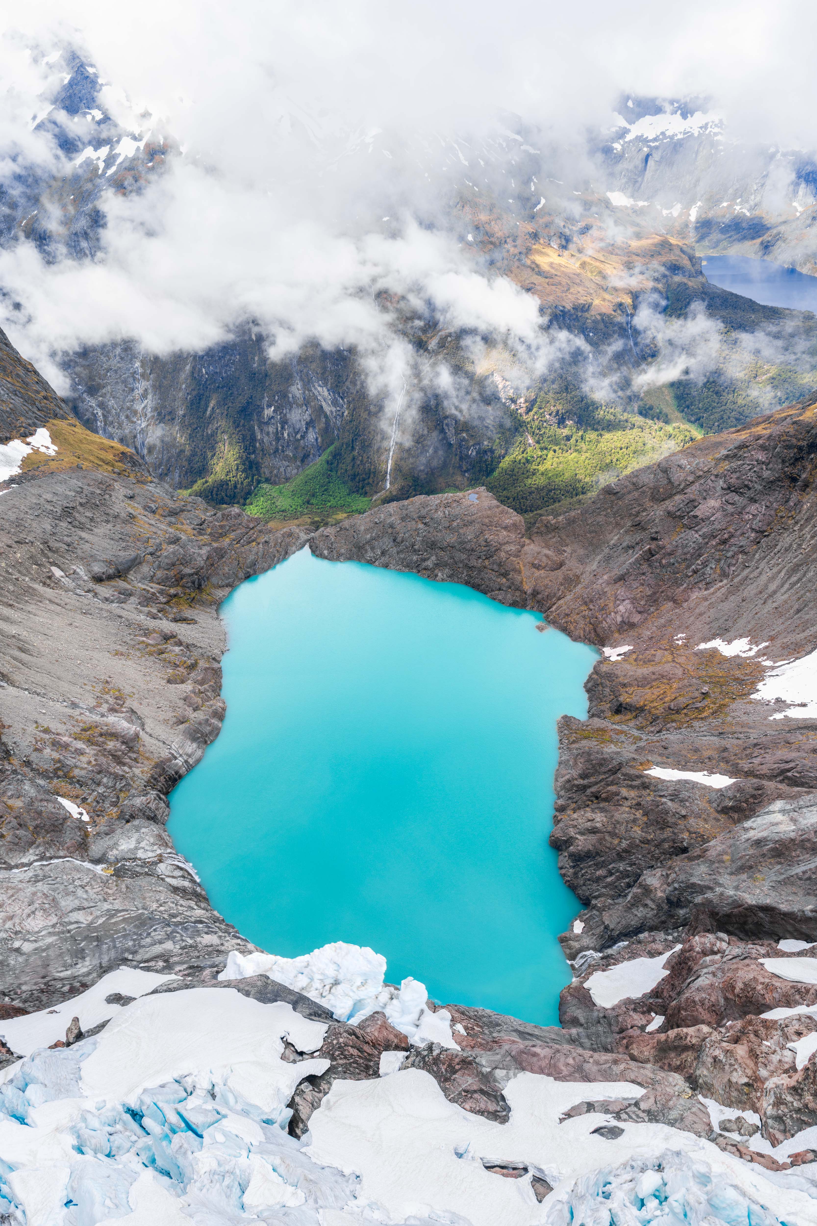 Glacial Lake Vertical, Queenstown, New Zealand