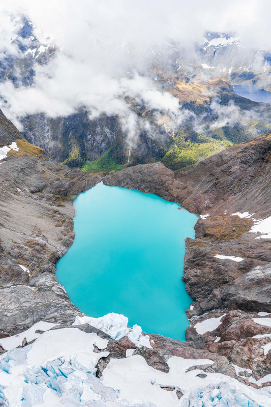 Glacial Lake Vertical, Queenstown, New Zealand