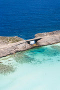 Glass Window Bridge Vertical, Eleuthera, Bahamas