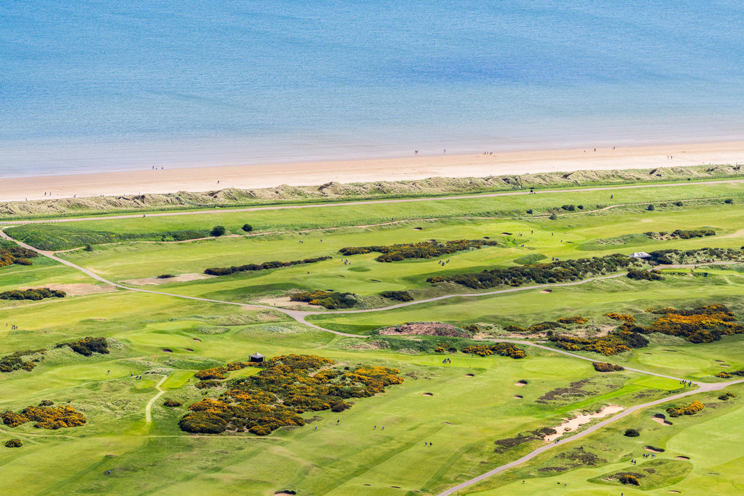 Golfing at St. Andrews Links, Scotland by Gray Malin