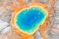 Grand Prismatic Spring Summer Landscape, Yellowstone National Park