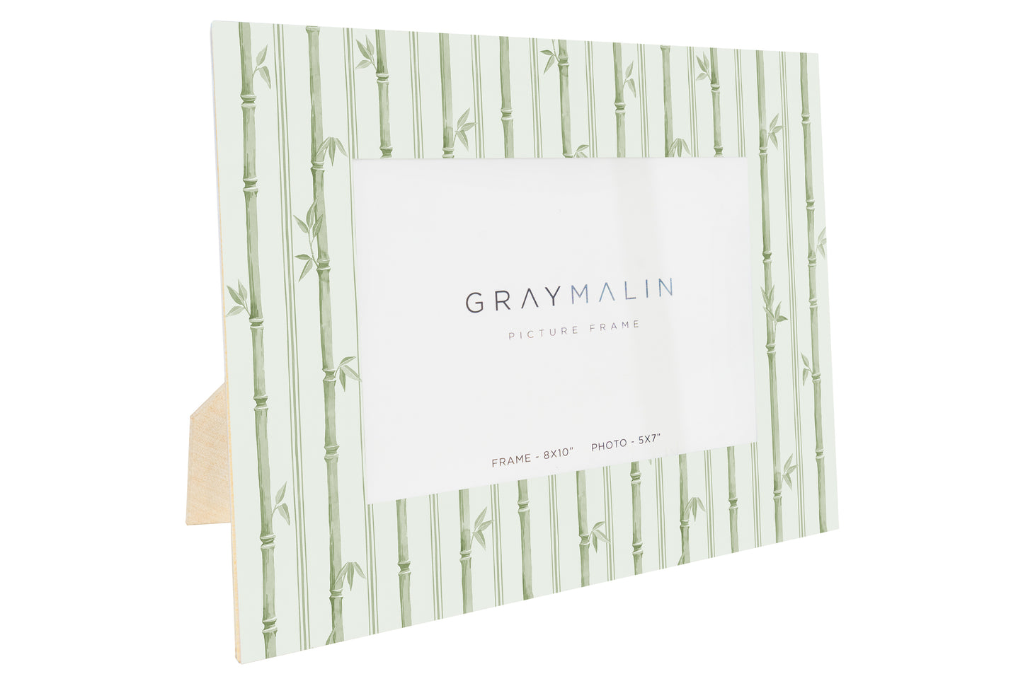 The Veranda Bamboo Horizontal Picture Frame - Riviera Green