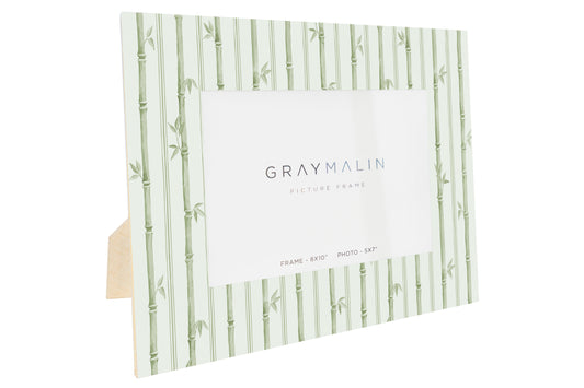 The Veranda Bamboo Horizontal Picture Frame - Riviera Green