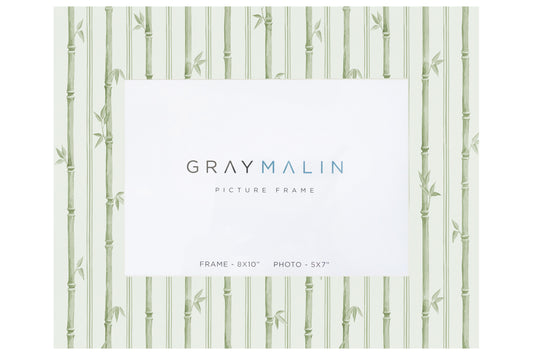 The Veranda Bamboo Horizontal Picture Frame - Riviera Green