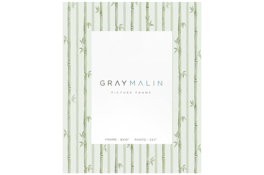 The Veranda Bamboo Vertical Picture Frame - Riviera Green