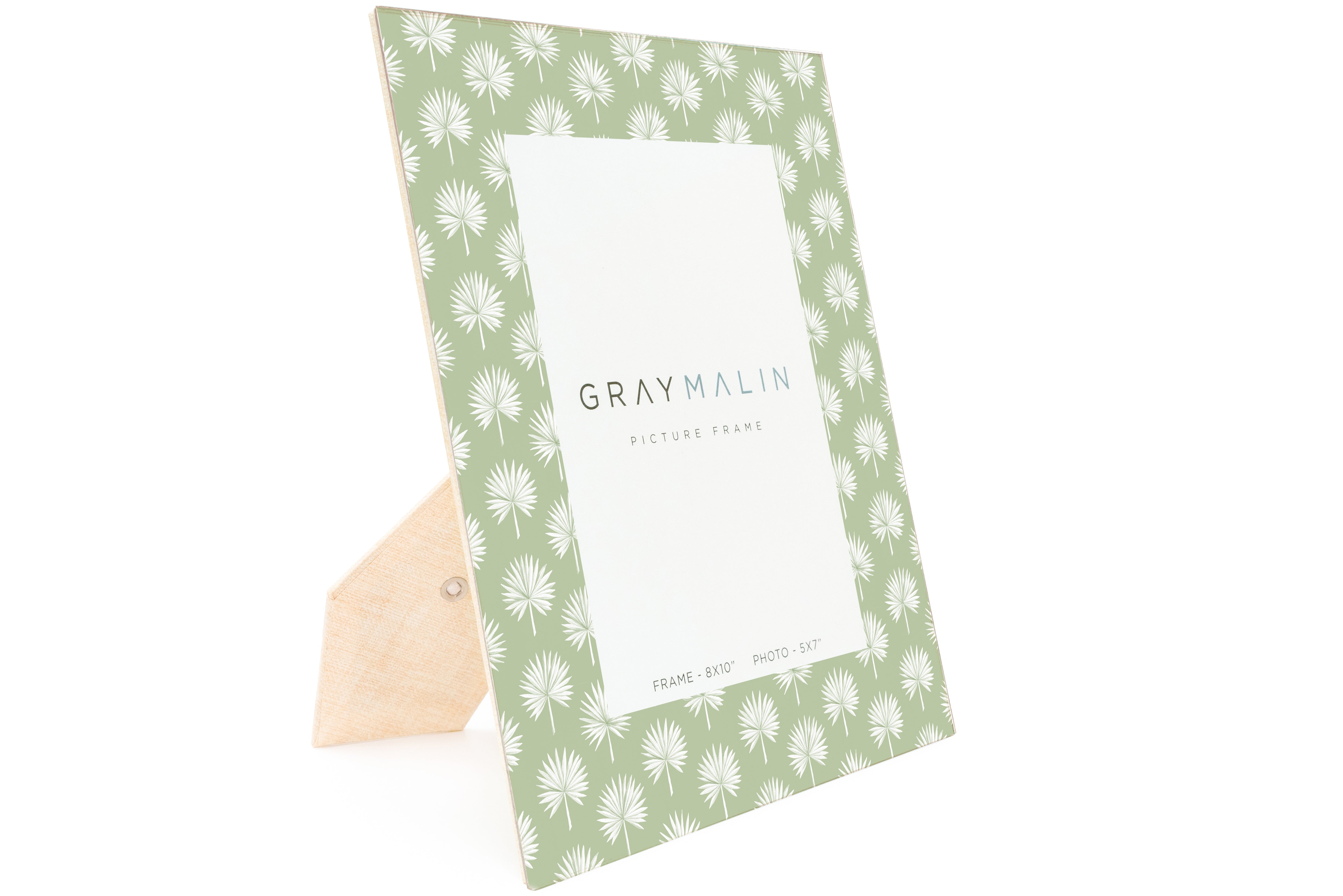The Isla Palm Vertical Picture Frame - Celadon Green