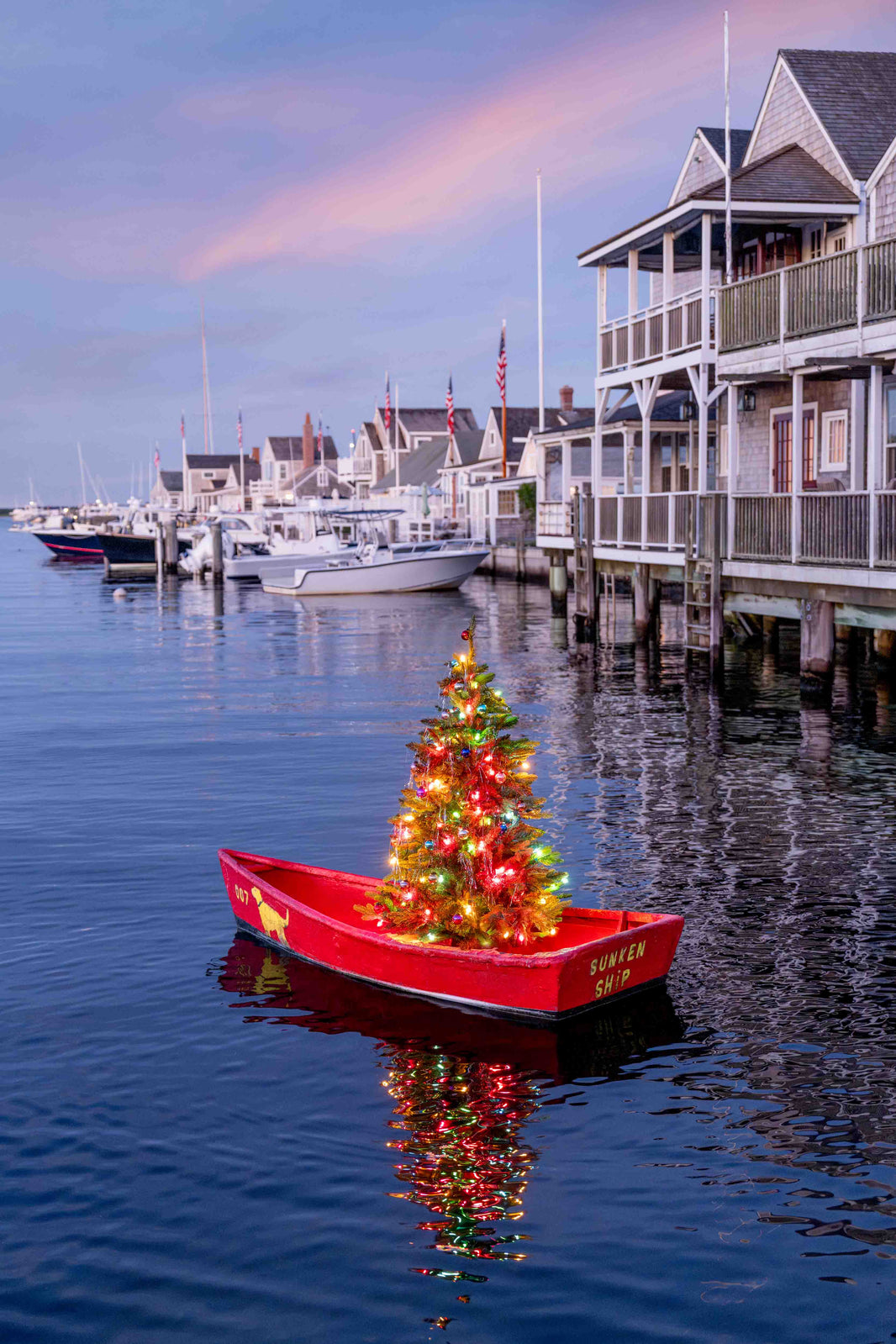 Photography by Gray Malin of Harbor Holiday, Nantucket