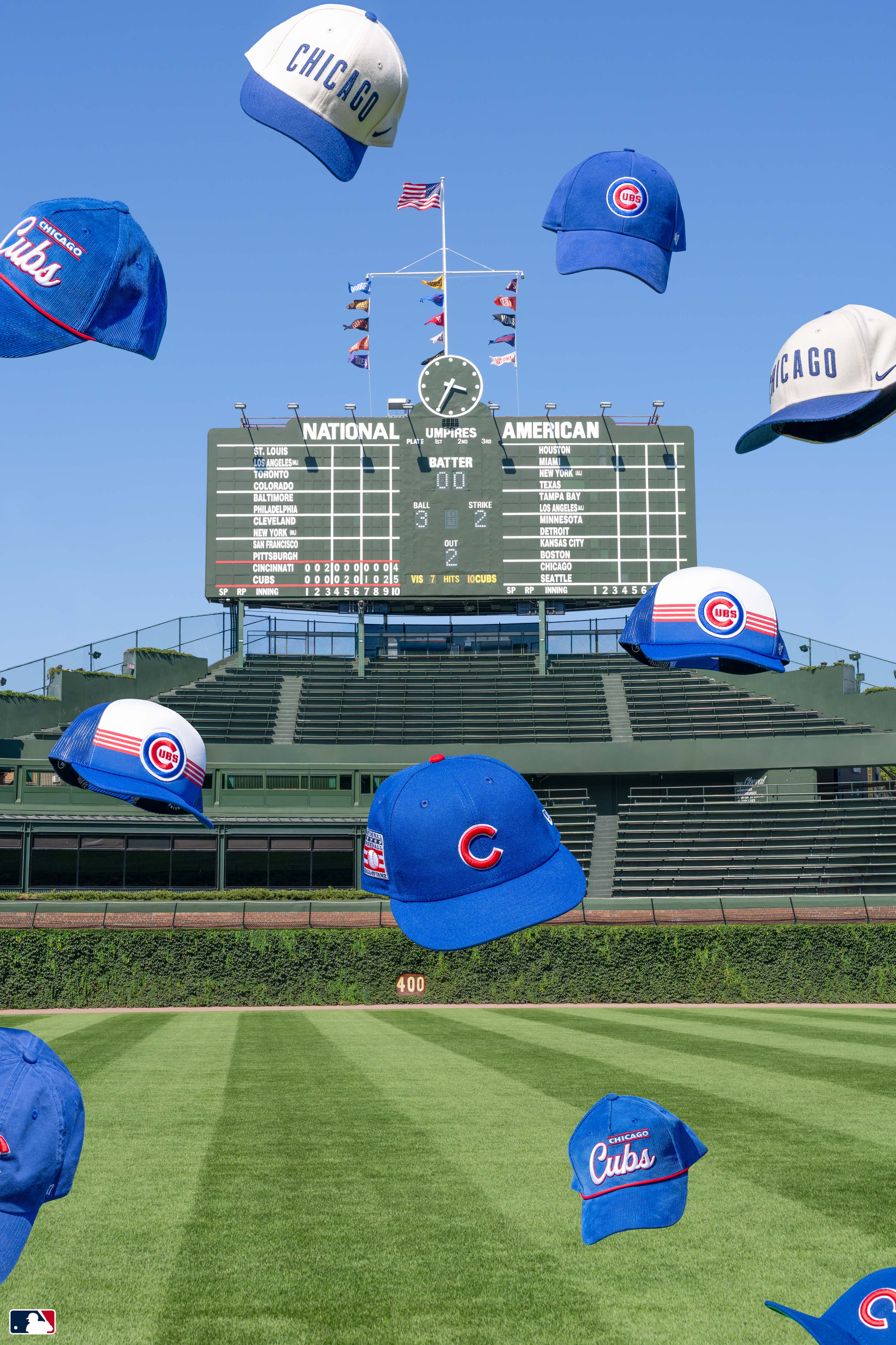 Hats Off for the Cubs, Wrigley Field, Chicago