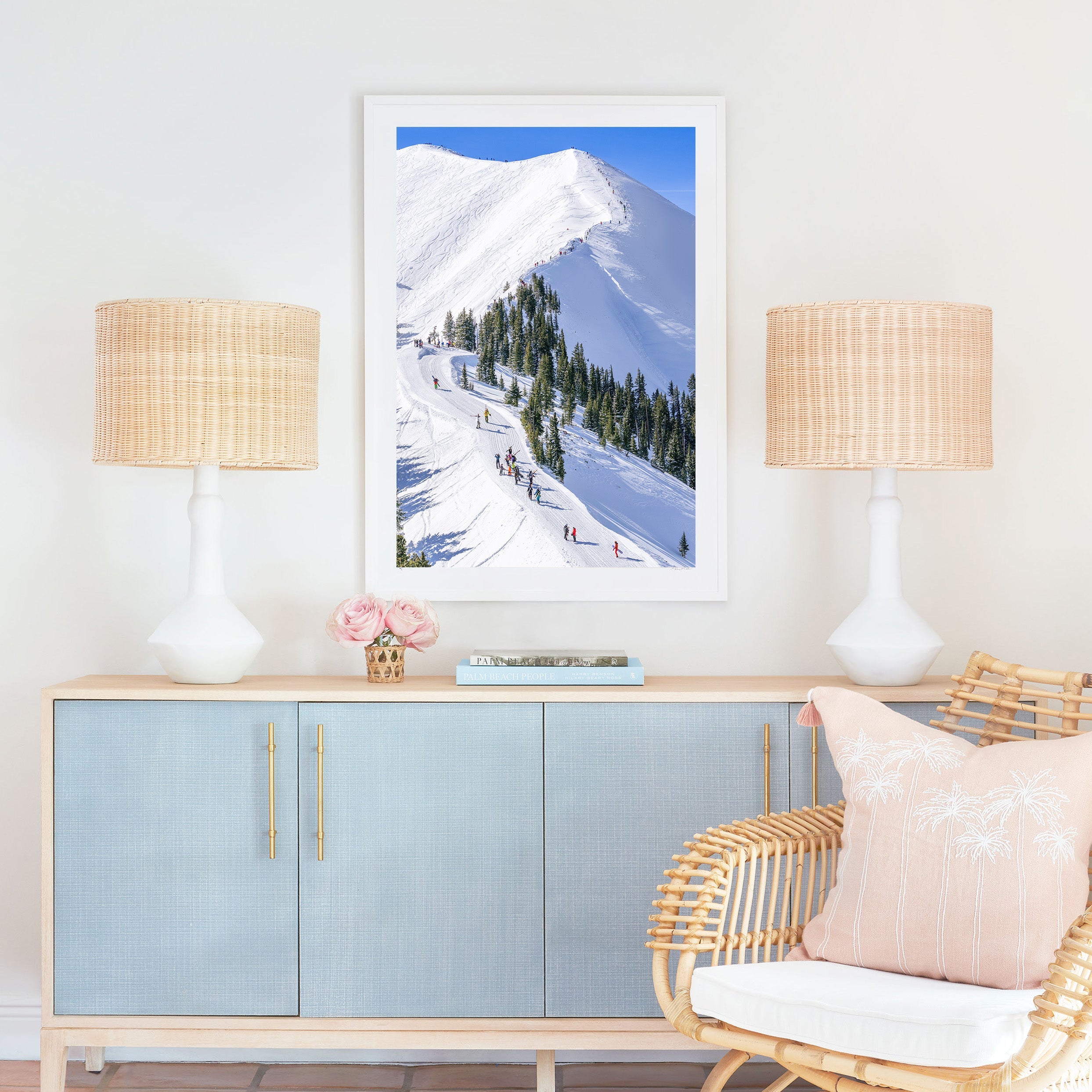 Hiking the Bowl Vertical, Aspen Highlands