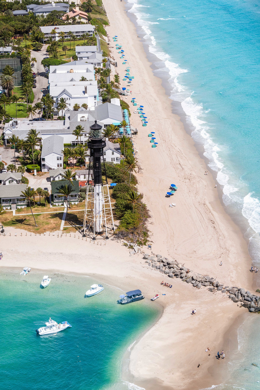 Photography by Gray Malin of Hillsboro Inlet Lighthouse, Florida