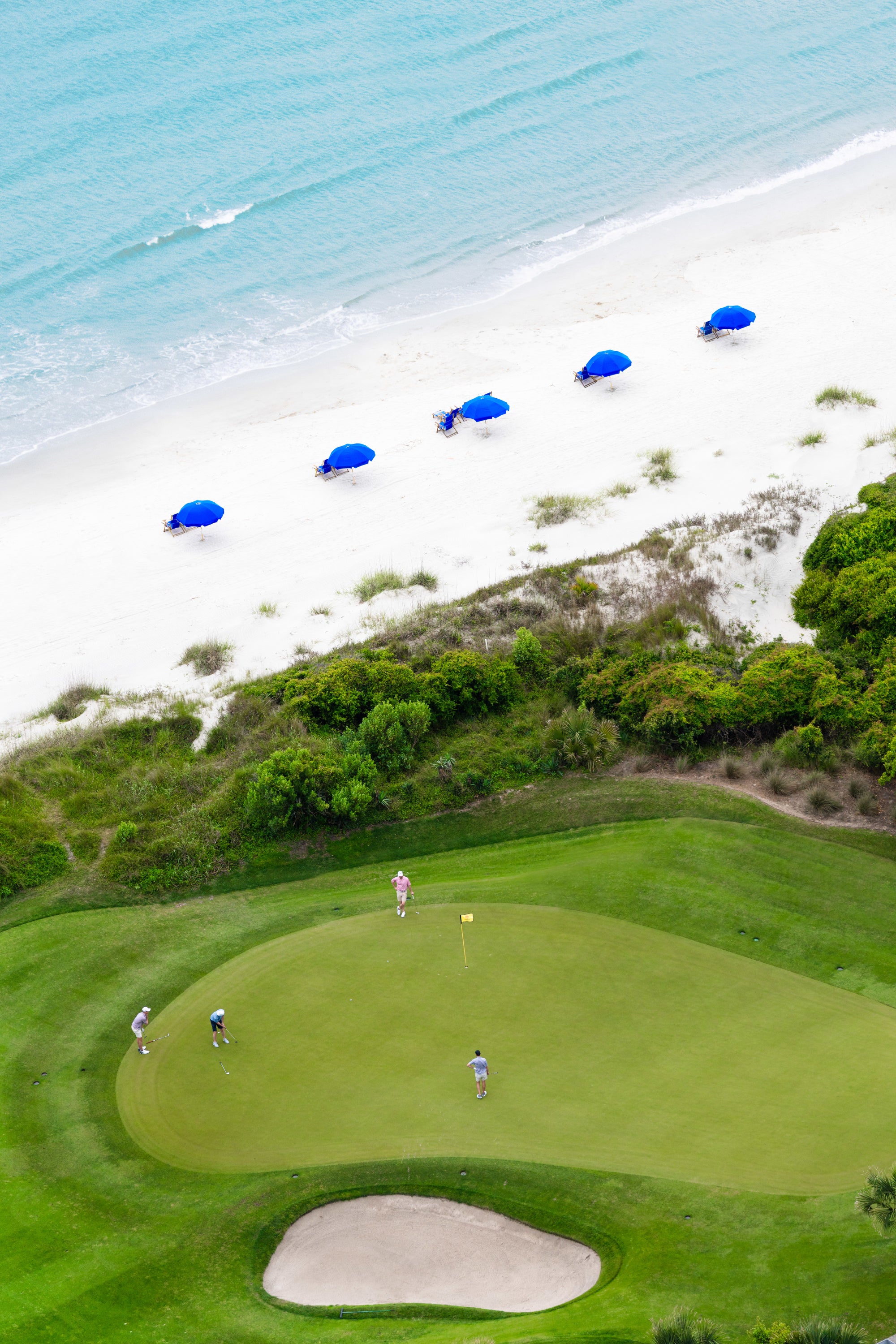 Hole 16 Green, Turtle Point Golf Course, Kiawah Island