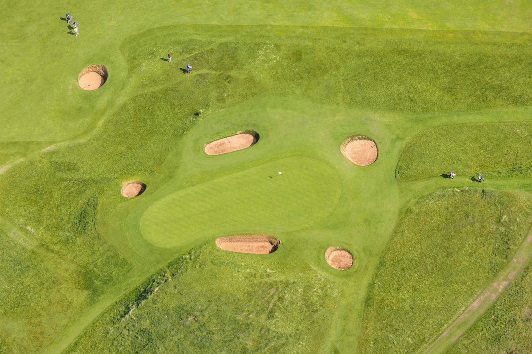 Hole 8 (Postage Stamp), Royal Troon Golf Club, Scotland by Gray Malin