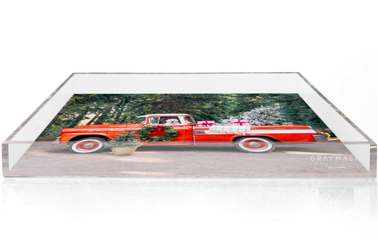 The Holiday Pup Tray by Gray Malin