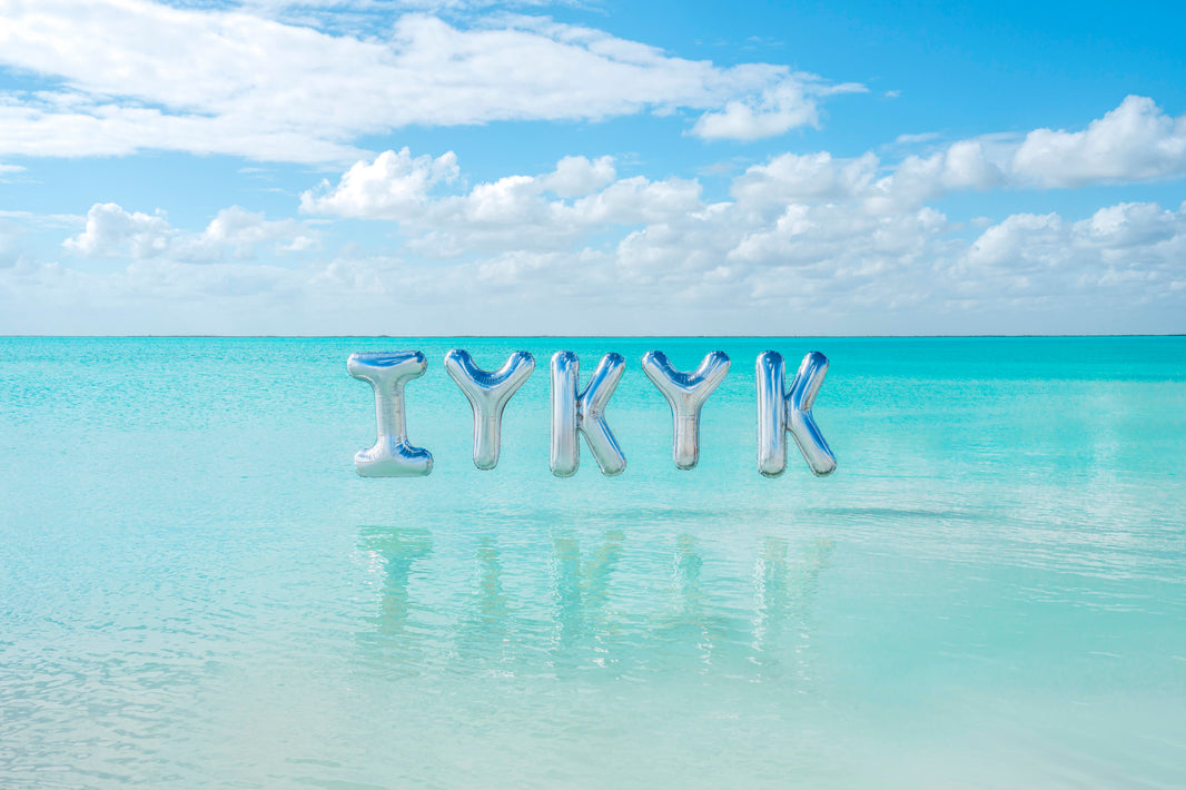 Photography by Gray Malin of IYKYK Balloons