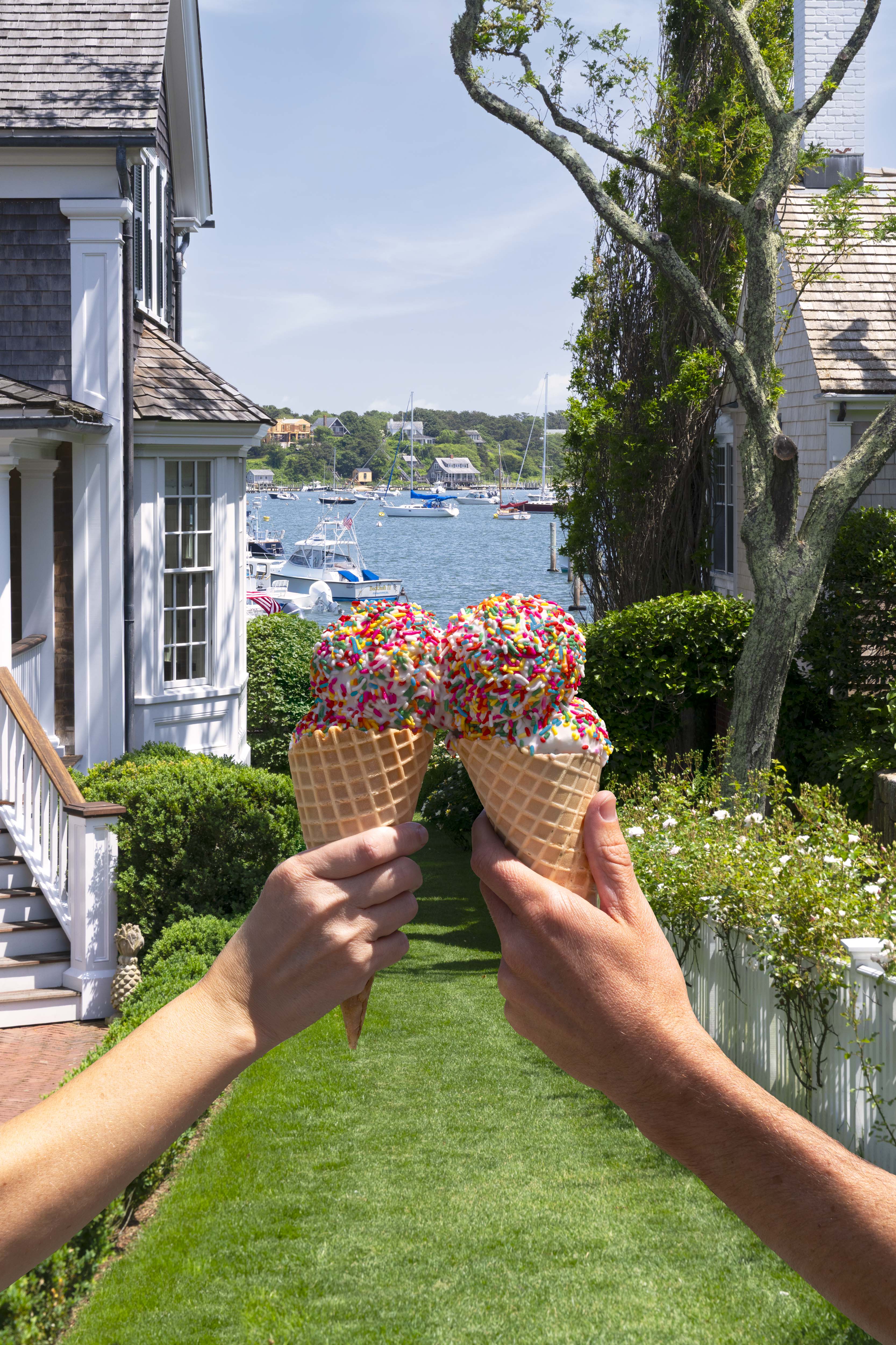 Ice Cream Cheers, Martha’s Vineyard