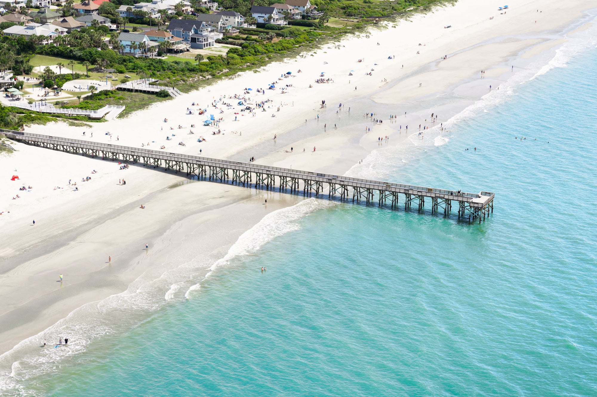 Isle of Palms Beach Pier, South Carolina