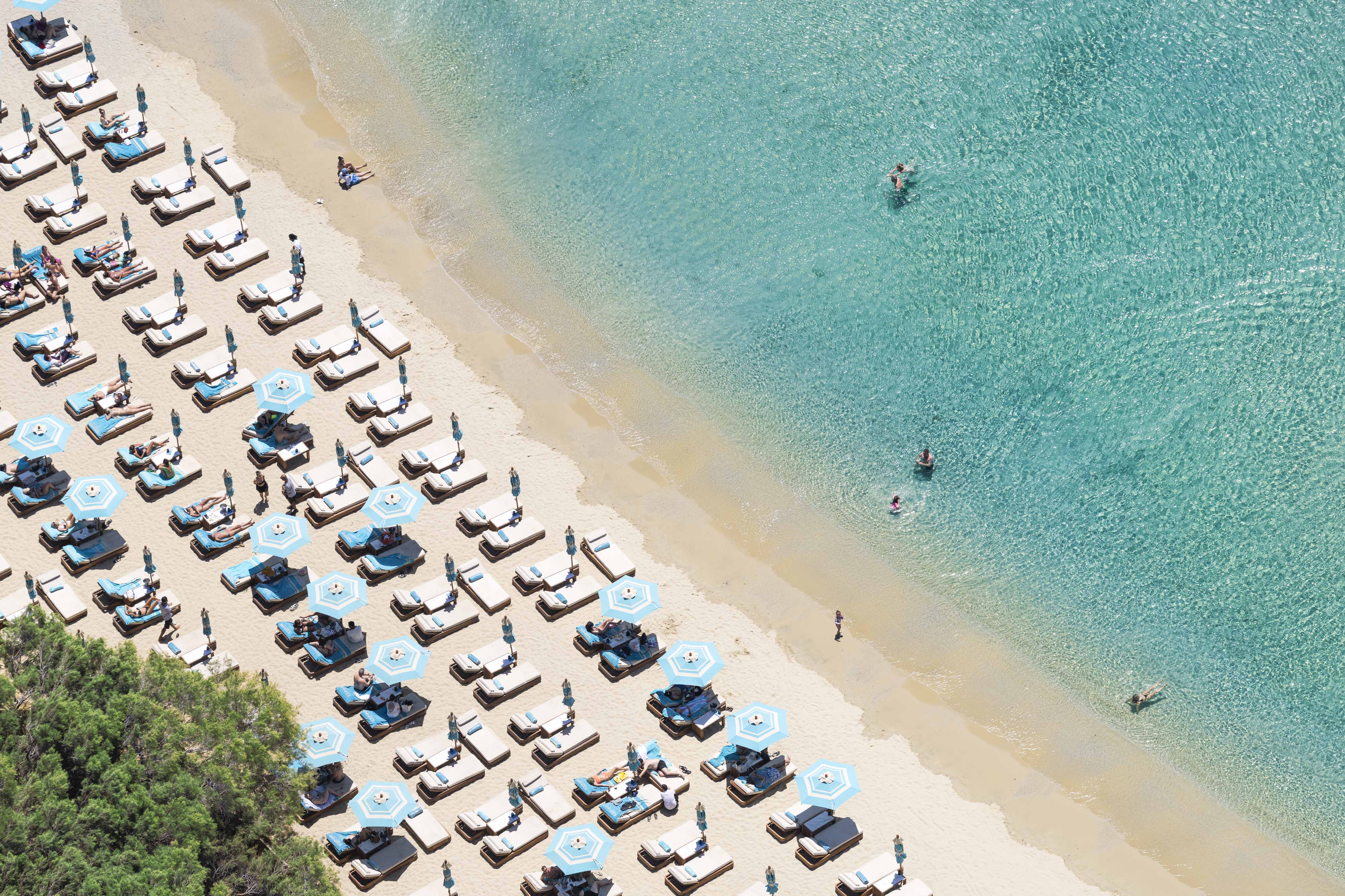 Kalo Livadi Beach Day, Solymar, Mykonos